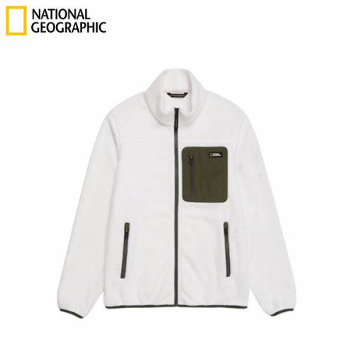 ★잔여재고 파격할인★ [내셔널지오그래픽] 우븐 베이직 플리스 자켓 N227UFT530