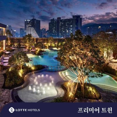 [예약대기][롯데호텔부산] 프리미어 트윈 (시티뷰)