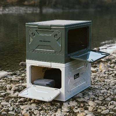 [특가] 트렁크 캠핑 수납 폴딩 박스 러기드