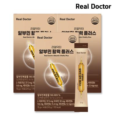 [리얼닥터] 리얼닥터 알부민 활역 플러스 14포 3개입