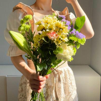 [정아네식탁] 오늘의 꽃 ★당일 경매 생화★ (랜덤 구성)